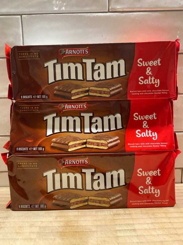 3x Tim tams chocolate bars Australian imported 