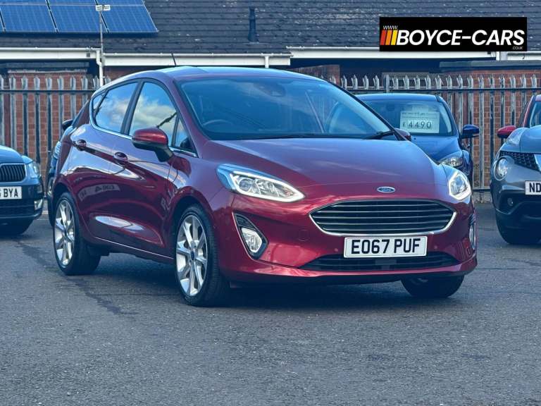 2017 Ford Fiesta 1.0T EcoBoost Titanium Hatchback 5dr Petrol Manual Euro 6 (s/s) (125 ps) Hatchba...