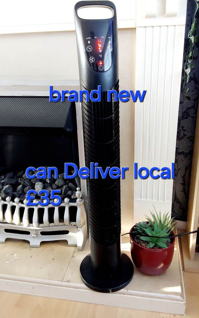 Black Tower Fan – only 2week old ((can Deliver local )) £35