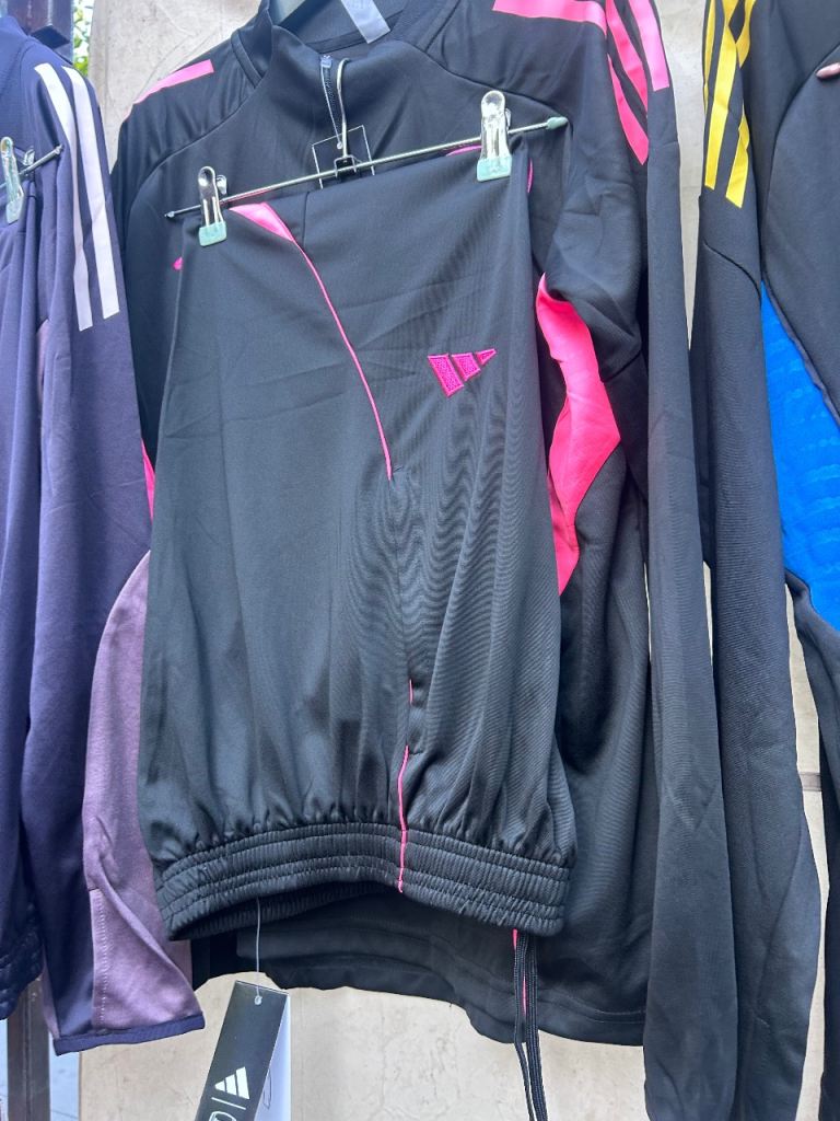 Adidas x Arsenal Black & Pink Tracksuit (Full Set)