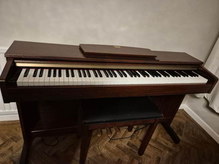Reduced, Yamaha Clavinova CLP-320M digital piano and stool