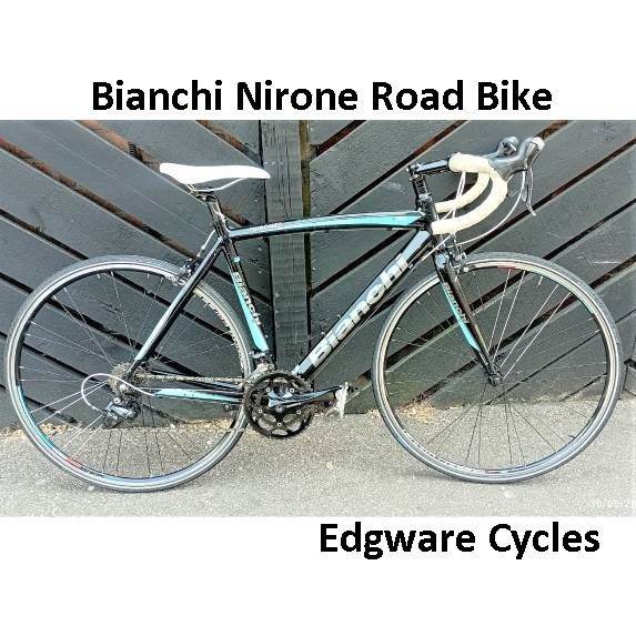Bianchi Nirone Road Bike - Black and Teal