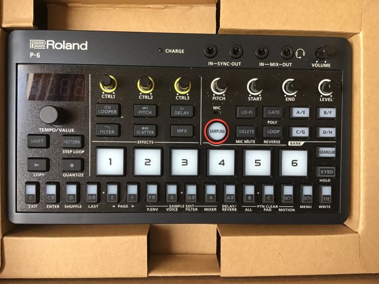 Roland P-6 Creative Sampler - As Good As New