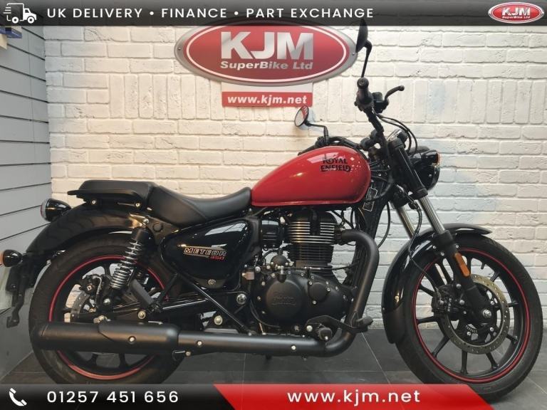 ROYAL ENFIELD METEOR FIREBALL RED, 2022/71, JUST 2579 MILES COVERED