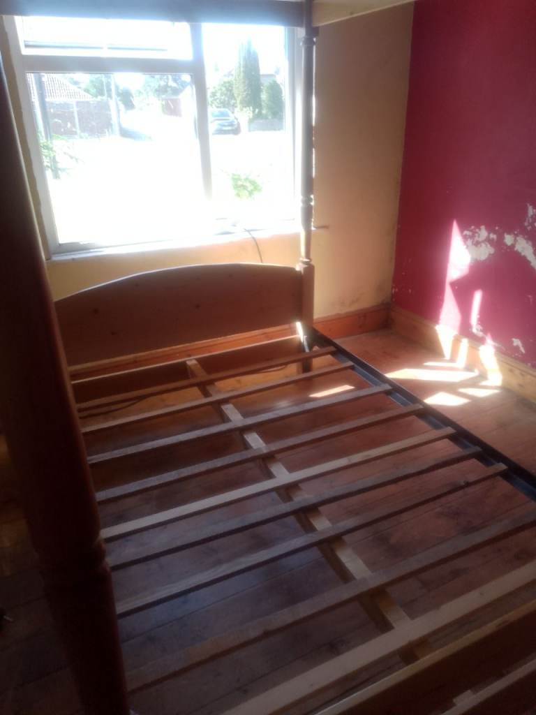 Pine Four Poster Double Bed