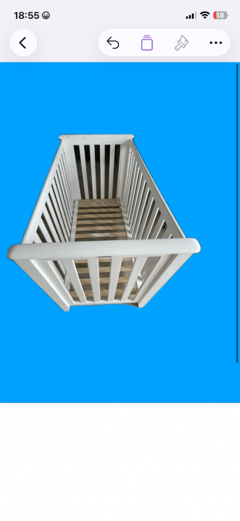 Silver Cross Cot