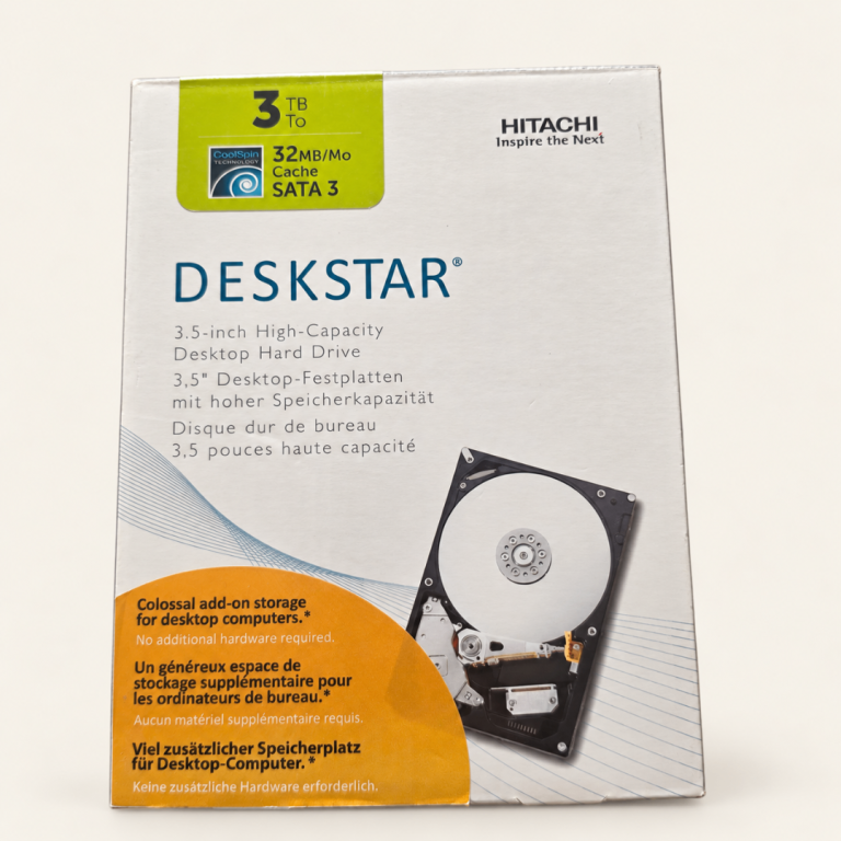 Hitachi Deskstar 3TB 3.5" SATA 3 Internal Hard Drive HDD Brand New Sealed