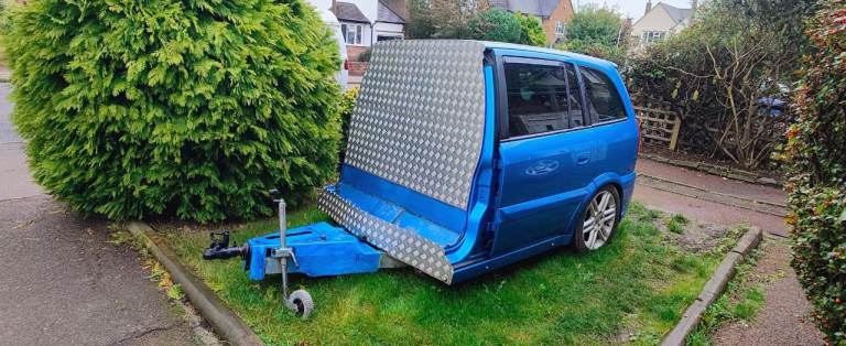 CAR Trailer Vauxhall Zafira GSi Turbo SWAP car trailer vauxhall zafira gsi turbo swap
