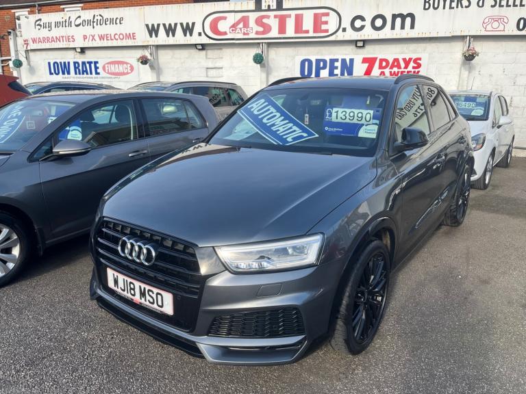 2018 Audi Q3 1.4T FSI Black Edition 5dr S Tronic ESTATE Petrol Automatic