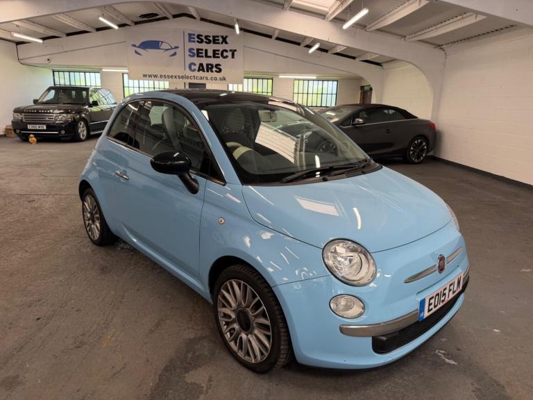 2015 Fiat 500 1.2 8V Cult Euro 6 (s/s) 3dr HATCHBACK Petrol Manual