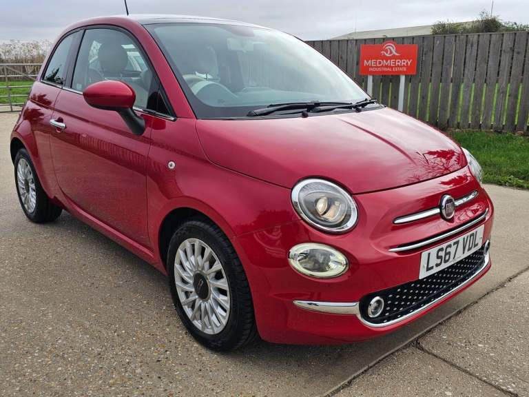2017 Fiat 500 1.2 Lounge 3dr HATCHBACK PETROL Manual