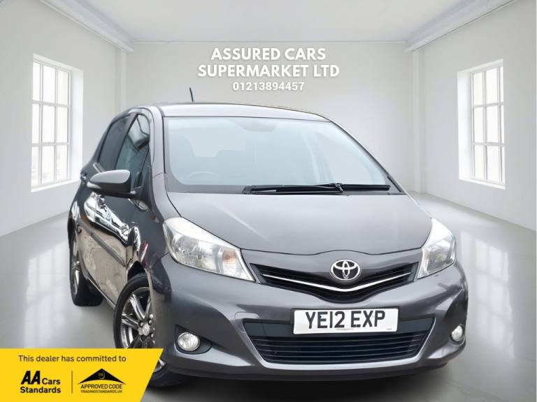 2012 Toyota Yaris 1.33 VVT-i SR 5dr HATCHBACK PETROL Manual