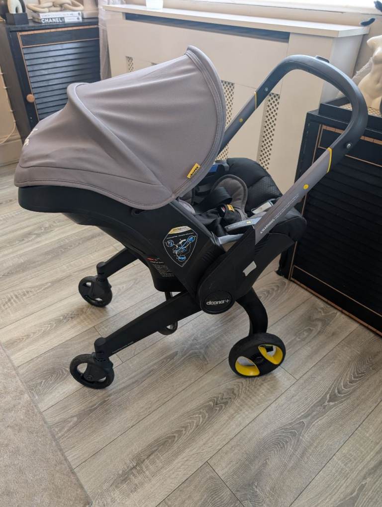 Doona Car Seat & Stroller Travel System - Grey