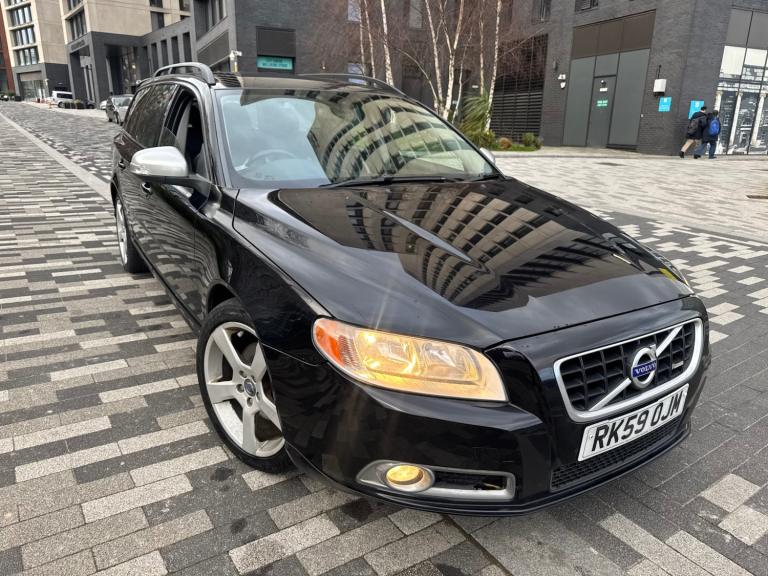 2009 VOLVO V70 R DESIGN SE 2.0 DIESEL 6 SPEED MANUAL ESTATE 5dr BLACK 