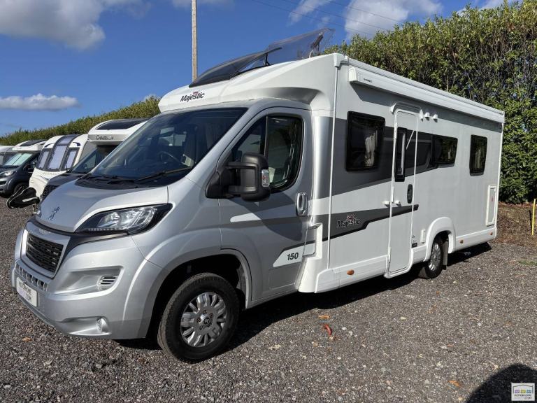 2021 Elddis Majestic 150 4 Berth 4 Belt Island Bed Motorhome For Sale
