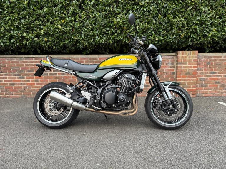 Kawasaki Z900RS Yellow Ball 2024 7k Miles Full Kawasaki History 1 Owner 