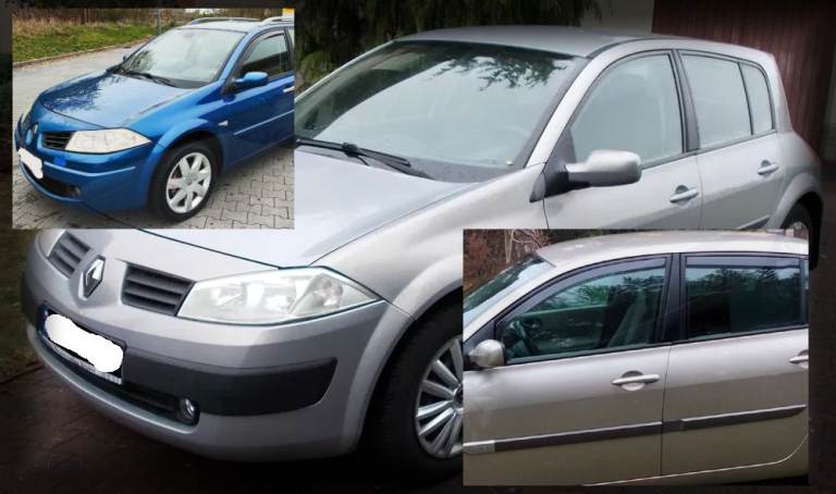 Renault Megane II Team Heko wind deflectors