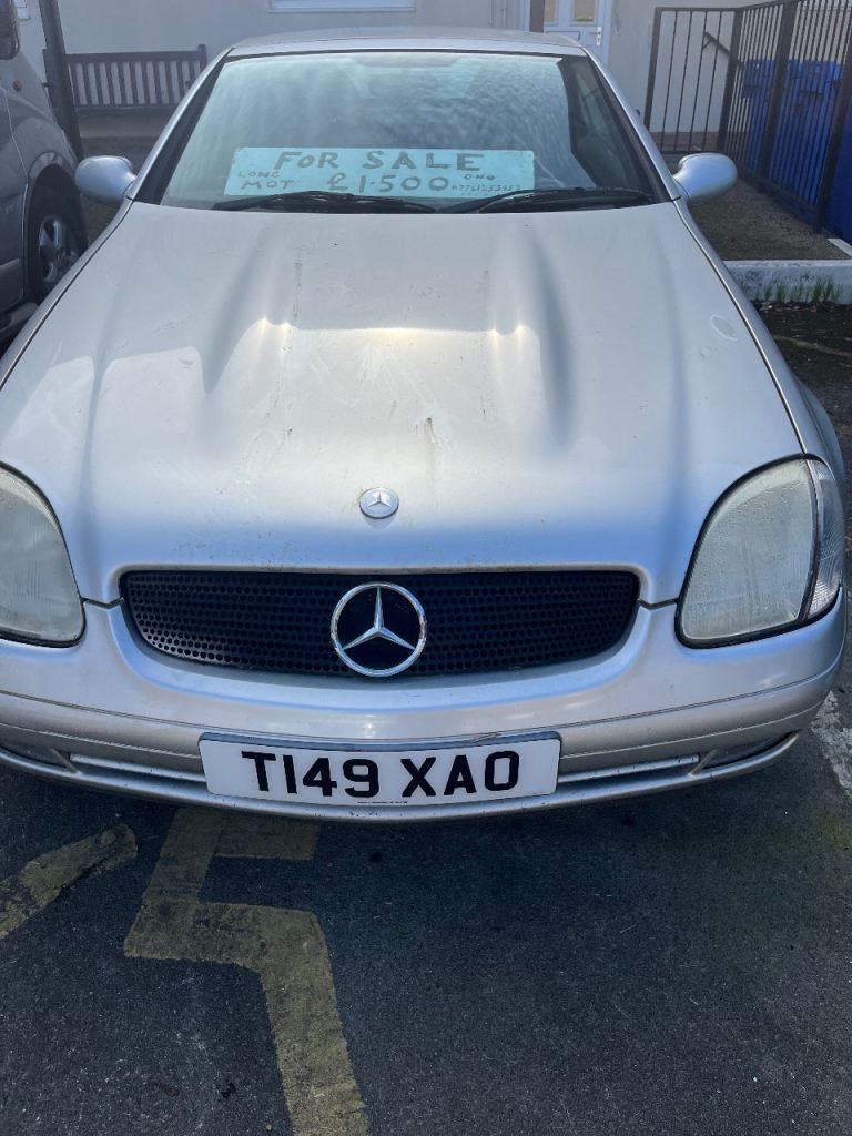 Mercedes Benz Convertible SLK T Reg 