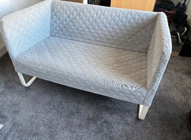 IKEA Knopparp Grey 2 Seater Sofa