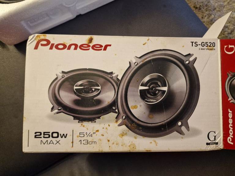 NEW PIONEER TS G520 SPEAKERS - 5.25 INCH