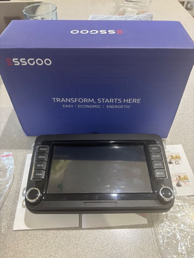 VW Polo stereo head unit 2011