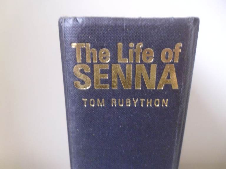 THE LIFE OF SENNA BY TOM RUBYTHOM,AYRTON SENNA BIOGRAPHY SIGNED BY THE AUTHOR
