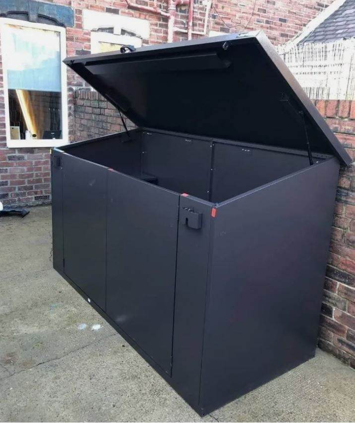 Asgard Bike Shed 8x 4 Rust Resistant Bike Storage X4 box locker shed secure 29e- delivery available