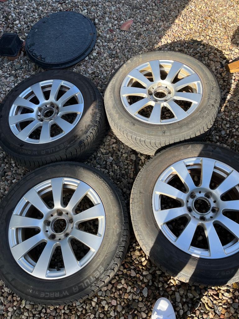 17 inch Alloys Complete with Winter Tyres