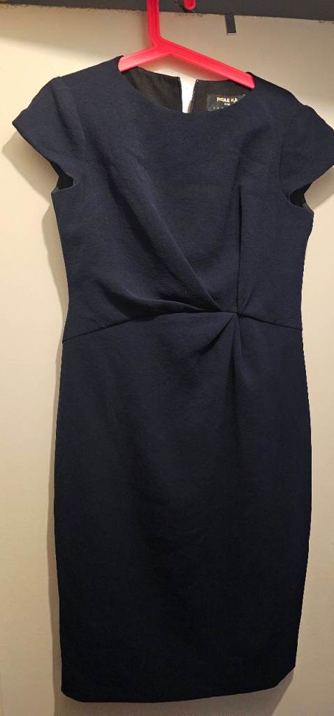 PAULE KA ICONICS Dress - Navy Blue, Size 42