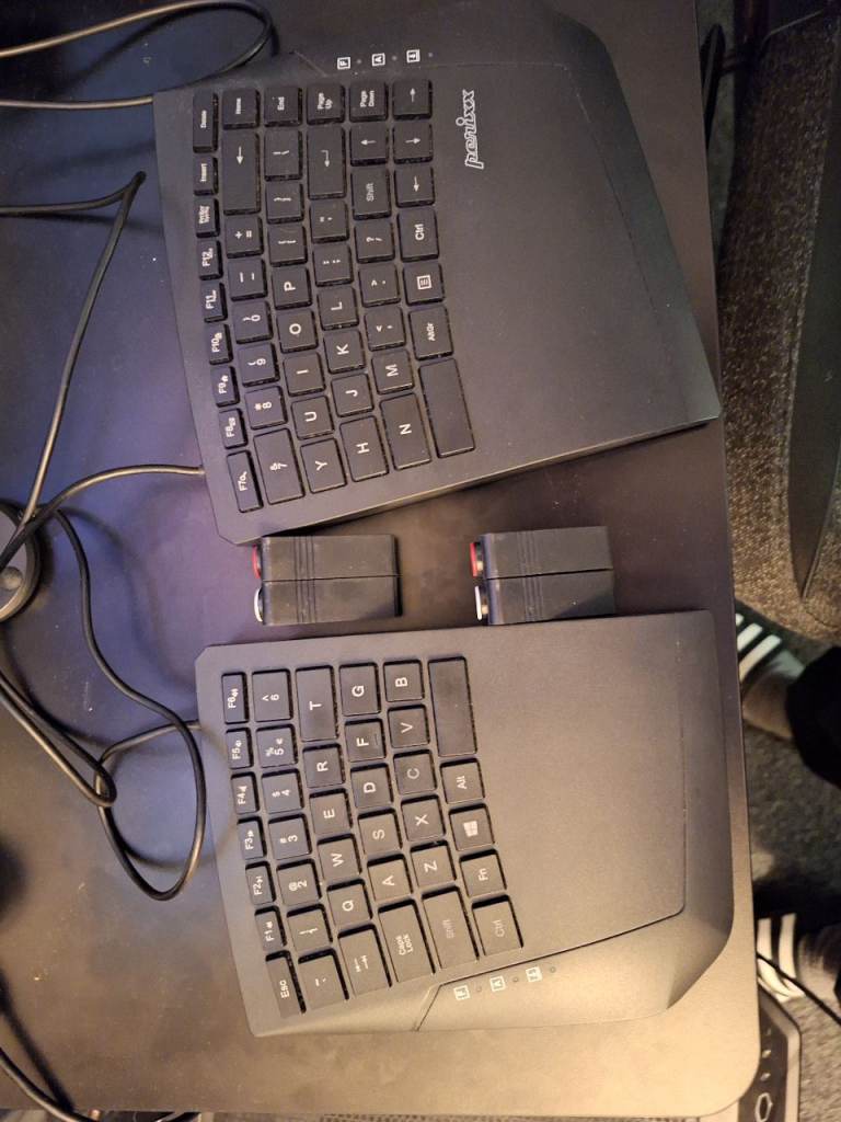 Perixx ergonomic split keyboard 