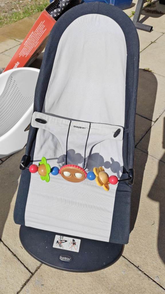 Baby Bjorn bouncer and toy bar