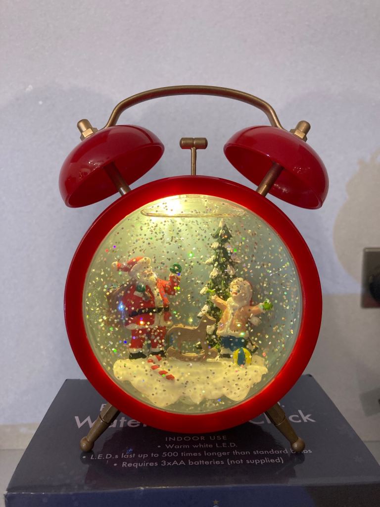 Led water alarm Christmas decorations 