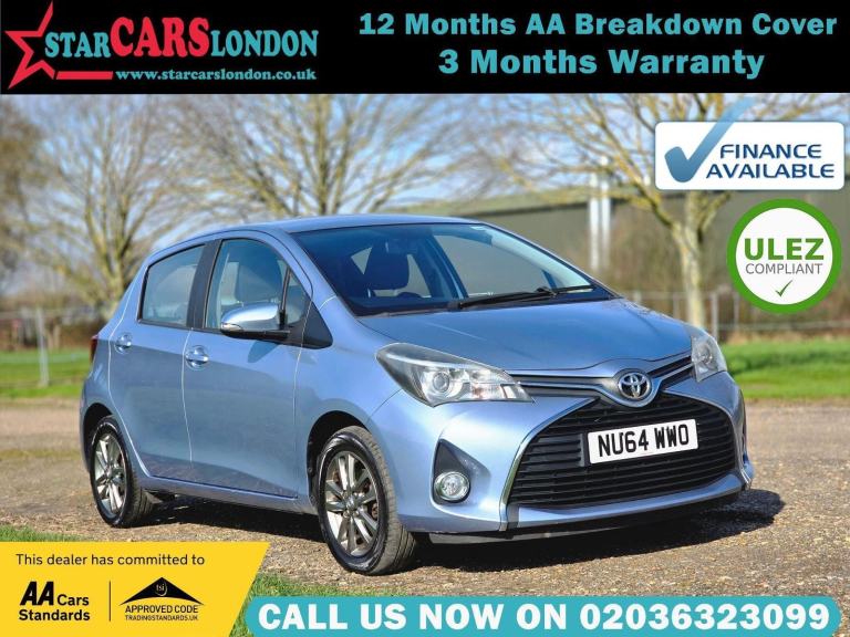 2014 Toyota Yaris 1.33 Dual VVT-i Icon Multidrive S Euro 5 5dr Euro 5 HATCHBACK 