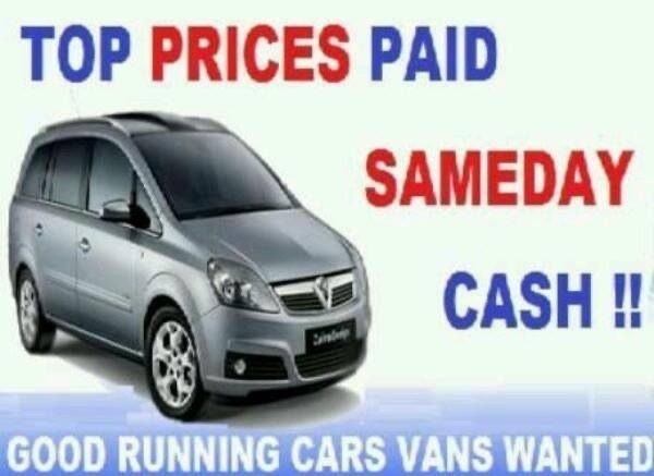 Cars and vans wanted
