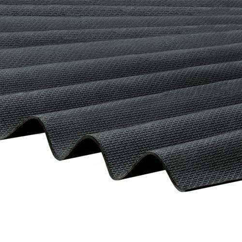 Clearance *** BituRoof - Black Corrugated Roofing Sheets - Direct Sales