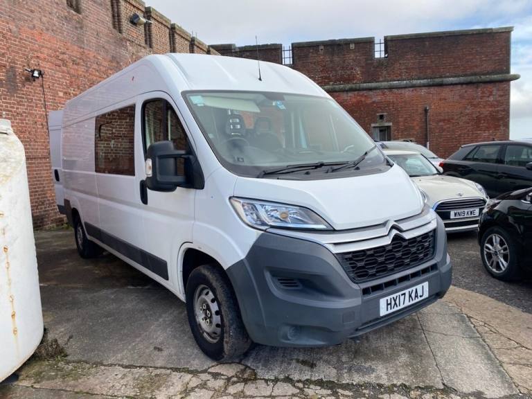 2017 17 CITROEN RELAY 35 L3H2 ENTERPRISE HDI 9 SEAT CREW CAB-IDEAL FOR CAMPER CO