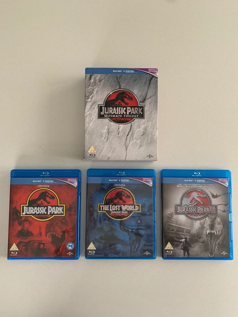 Jurassic Park Bluray Box Set