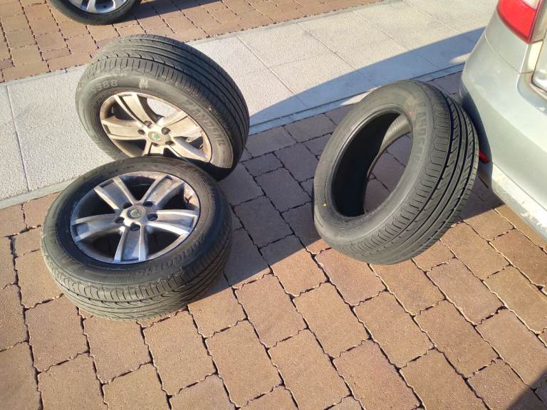 New tyres 