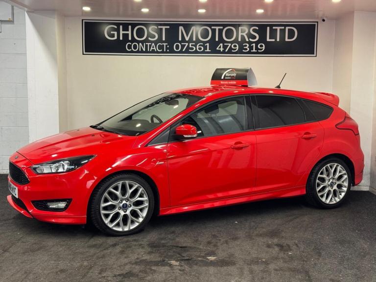 2018 Ford Focus 1.0T EcoBoost ST-Line Euro 6 (s/s) 5dr HATCHBACK Petrol Manual