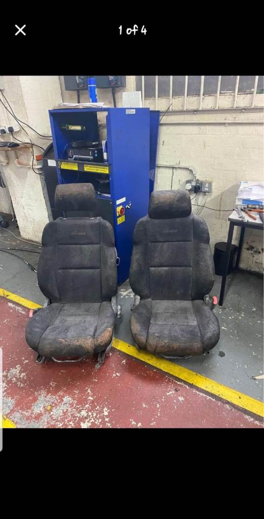 Fiat Uno Turbo Front seats