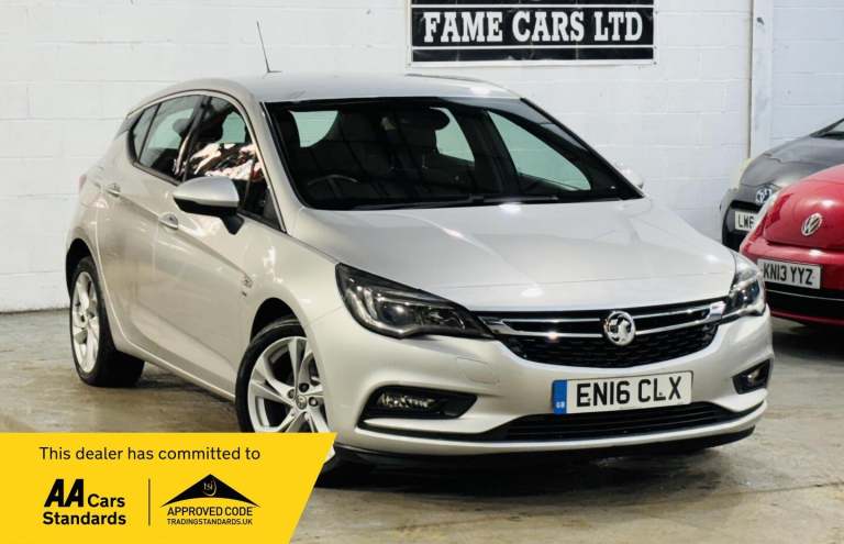  Vauxhall Astra 1.4i Turbo SRi Euro 6 5dr Petrol Manual