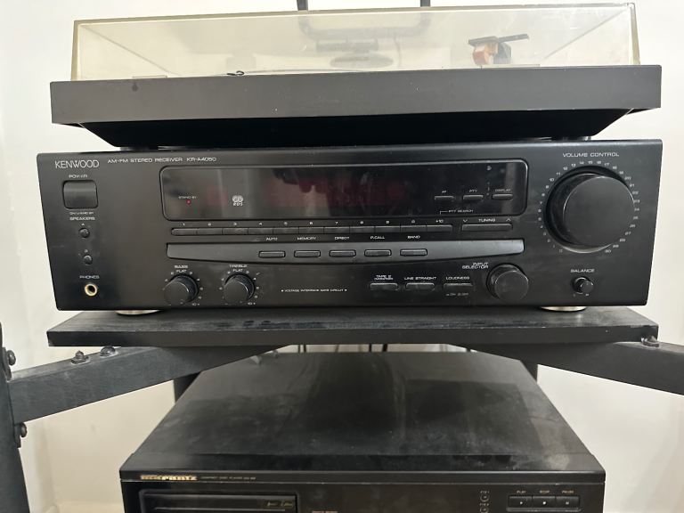 Kenwood Stereo Reciever and Amplifier 