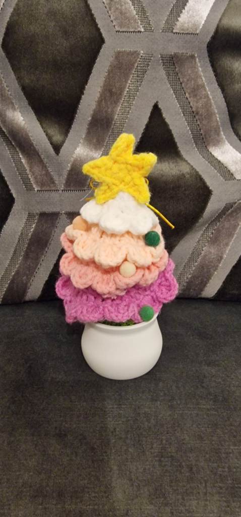 Handmade Crochet Christmas Tree - Christmas Gift - Stocking Filler