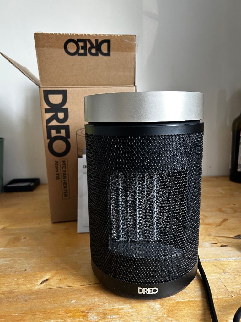 Dreo Atom 316 PTC Fan Heater - Like New with Box