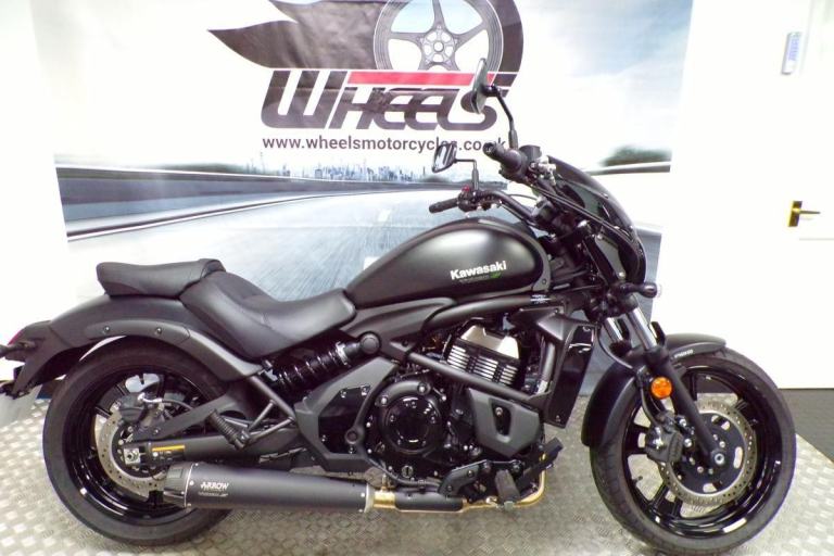 2025 KAWASAKI VULCAN S 650 WITH AN ARROW EXHAUST FITTED