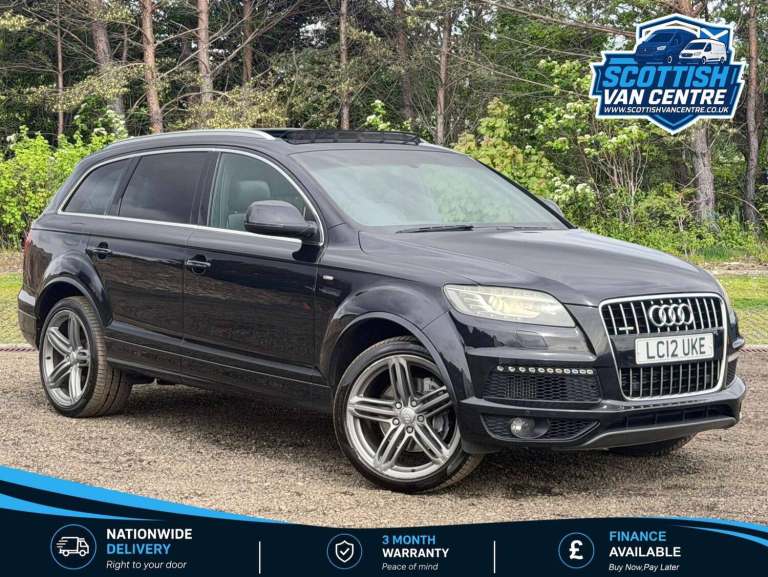 2012 Audi Q7 3.0 TDI 245 Quattro S Line Plus 5dr Tip Auto ESTATE DIESEL Automatic