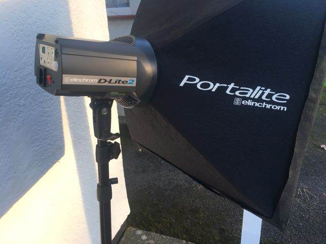 PRICE REDUCED Elinchrom D-Lite 2 with two softboxes with Diffuser