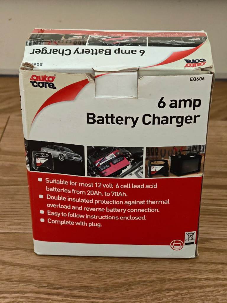 Car Battery Charger 6 amp