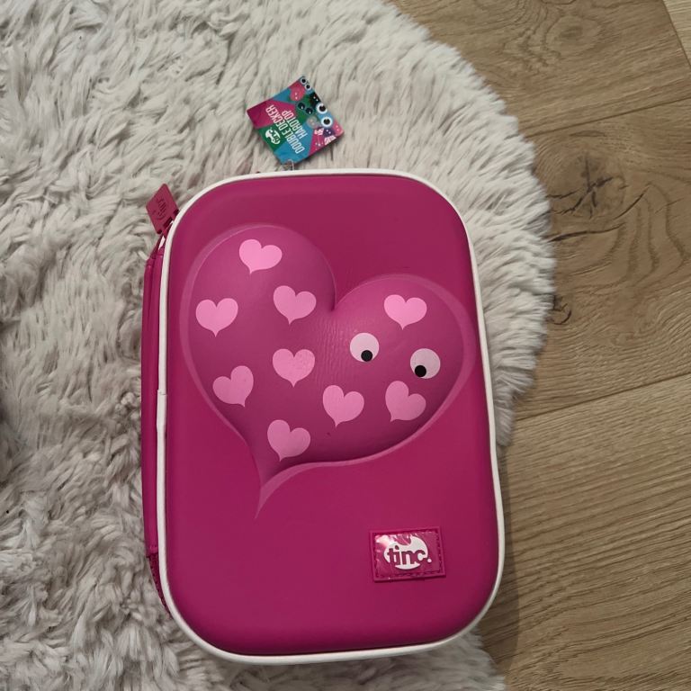 Large Capacity Pencil Case Tinc Two Colour Hard Top Pencil Case new 