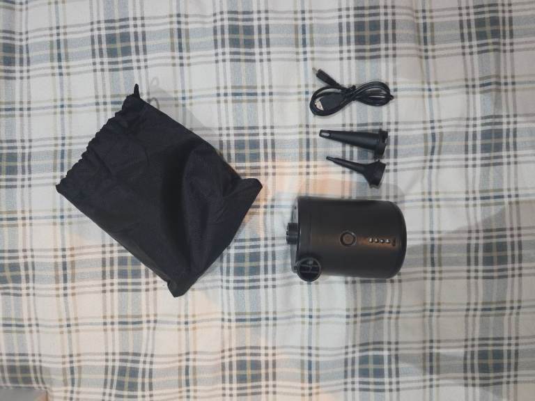Portable Electric Air Pump – For Inflatables, As New